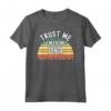 Divertente Regalo di Tonga - Trust Me I'm From Tonga Maglietta - Design Vintage Retrò Tramonto Montagna