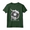 Orgoglio di Tonga - Squalo Zebra e Squalo di Barriera Tonga Maglietta - Design Artistico Polinesiano per Uomini, Donne e Bambini - Ideale per Amanti dell'Oceano e della Cultura Tongana