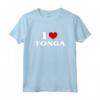 Tonga HapTiger Souvenir I Love Tonga Maglietta - Perfetto Souvenir per Turisti e Orgoglio delle Proprie Origini