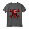 Tonga Skull Flag Pride Bandiera Tonga Roots Tonga Souvenir Maglietta - Mostra il tuo orgoglio Tonga con stile