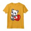 Tonga Cuore Panda Pride Bandiera Tonga Radici Souvenir Maglietta - Ideale per Mostrare l'Orgoglio Tonga e le Radici Tonga