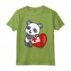 Tonga Cuore Panda Pride Bandiera Tonga Radici Souvenir Maglietta - Ideale per Mostrare l'Orgoglio Tonga e le Radici Tonga