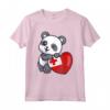 Tonga Cuore Panda Pride Bandiera Tonga Radici Souvenir Maglietta - Ideale per Mostrare l'Orgoglio Tonga e le Radici Tonga