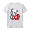 Tonga Cuore Panda Pride Bandiera Tonga Radici Souvenir Maglietta - Ideale per Mostrare l'Orgoglio Tonga e le Radici Tonga