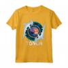 Squalo Martello Regno di Tonga Maglietta - Proteggi gli Abitanti del Mare - Souvenir Polinesiano Grunge