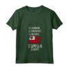 HapTiger Vacanza di Viaggio Tonga Maglietta con Collo a V - Souvenir Tonga Bound per il tuo Viaggio a Tonga