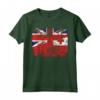 Regno Unito UK Bandiere Tonga | Mezzo Tongan British Roots Maglietta - Abbigliamento con Radici Tongane e Britanniche per Tutta la Famiglia