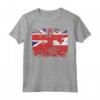 Regno Unito UK Bandiere Tonga | Mezzo Tongan British Roots Maglietta - Abbigliamento con Radici Tongane e Britanniche per Tutta la Famiglia