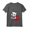 Donna Tonga Cuore Panda Pride Bandiera Tonga Radici Tonga Souvenir Maglietta con Collo a V - Ideale per Mostrare il Tuo Orgoglio Tonga e le Tue Radici Tonga