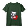 Donna Tonga Cuore Panda Pride Bandiera Tonga Radici Tonga Souvenir Maglietta con Collo a V - Ideale per Mostrare il Tuo Orgoglio Tonga e le Tue Radici Tonga