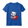 Donna Tonga Cuore Panda Pride Bandiera Tonga Radici Tonga Souvenir Maglietta con Collo a V - Ideale per Mostrare il Tuo Orgoglio Tonga e le Tue Radici Tonga