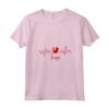 Donna Tonga Heartbeat Flag Pride - Maglietta Souvenir con Collo a V per le Radici Tongane - Ideale per Mostrare l'Orgoglio Tongano