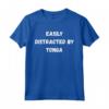 Divertente Camicia Tonga - Facilmente Distratto da Tonga Maglietta - Regalo per Amanti della Tonga