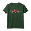 Tonga Bandiera Cuore - Love Tonga Maglietta - Regali per Indipendenza e Compleanno