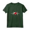Tonga Bandiera Cuore - Love Tonga Maglietta con Collo a V - Ideale per Indipendenza e Viaggi nel Regno di Tonga