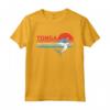 Squalo bianco Immersioni a Tonga Maglietta - Design Grunge Tramonto Vintage - Ideale per Amanti della Natura Marina