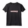 HapTiger Top Gun Nome Maverick Maglietta con Collo a V - Licenza Ufficiale - Perfetta per gli Appassionati di Cinema degli Anni '80