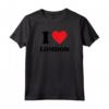 I Heart London First Name I Love Personalized Stuff Maglietta - Unique London Themed Tee Shirt for BFF, Valentines Day, Christmas - Custom New Mom Gift