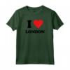 I Heart London First Name I Love Personalized Stuff Maglietta - Unique London Themed Tee Shirt for BFF, Valentines Day, Christmas - Custom New Mom Gift