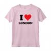 I Heart London First Name I Love Personalized Stuff Maglietta - Unique London Themed Tee Shirt for BFF, Valentines Day, Christmas - Custom New Mom Gift