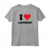 I Heart London First Name I Love Personalized Stuff Maglietta - Unique London Themed Tee Shirt for BFF, Valentines Day, Christmas - Custom New Mom Gift