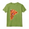 Highland CoW PRiNT T-SHiRT ToP 'PeeKaBOO ' Maglietta - Mucca delle Highland - Maglietta Artistica Unica per Adulti e Bambini