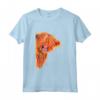 Highland CoW PRiNT T-SHiRT ToP 'PeeKaBOO ' Maglietta - Mucca delle Highland - Maglietta Artistica Unica per Adulti e Bambini