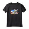HapTiger Classic Inverted F-14 Tomcat Logo Maglietta - Officially Licensed Apparel - Because I Was Inverted T-Shirt for Men and Women