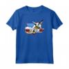 HapTiger Classic Inverted F-14 Tomcat Logo Maglietta - Officially Licensed Apparel - Because I Was Inverted T-Shirt for Men and Women