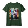 HapTiger Villains Colorful Group Shot Humor Maglietta - Officially Licensed Apparel for Comic Book Fans