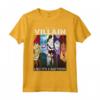 HapTiger Villains Colorful Group Shot Humor Maglietta - Officially Licensed Apparel for Comic Book Fans