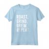 Roast Grind Brew Repeat - Maglietta per Amanti del Caffè - Ideale per Baristi e Torrefattori Domestici