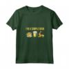 Donna Barista Banconista Bartender Bar - Barman Barista Maglietta con Collo a V - Regalo Compleanno o Natale per gli Amanti del Caffè - I'm A Simple Man Design