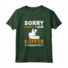 Scusa, non posso, ho caffè, tostatura - Maglietta per Produttori e Amanti del Caffè - Design Caffè Preparazione