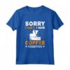 Scusa, non posso, ho caffè, tostatura - Maglietta per Produttori e Amanti del Caffè - Design Caffè Preparazione