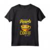 Donna Fan del Caffè Dove i Cuori Sono Caldi e il Caffè è Caldo in Colombia - Maglietta con Collo a V e Citazione sul Caffè