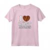 I Love Aromi di Tostatura - Divertente Idea Regalo Maglietta per Amanti del Caffè - Design Classico Cuore Chicchi di Caffè