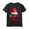 Chicchi Di Caffè Tostatura Con Babbo Natale - Natale Amore per Java Maglietta - Regalo Unico per Amanti del Caffè e Baristi