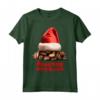 Chicchi Di Caffè Tostatura Con Babbo Natale - Natale Amore per Java Maglietta - Regalo Unico per Amanti del Caffè e Baristi