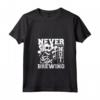 Donna Barista - Maglietta con Collo a V e Scritta 'Never Not Brewing' - Ideale per Regalo di Compleanno o Natale per Baristi