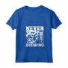 Donna Barista - Maglietta con Collo a V e Scritta 'Never Not Brewing' - Ideale per Regalo di Compleanno o Natale per Baristi