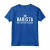 Caffé Espresso Barista - Maglietta Tostatura Chicchi Caffé - Ideale per Baristi Esperti e Amanti del Caffè
