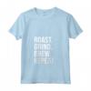 Donna Abbigliamento per Tostatura di Caffè Nero - Roast Grind Brew Repeat Maglietta con Collo a V per Amanti del Caffè - Ideale per Regalo Unico