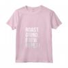 Donna Abbigliamento per Tostatura di Caffè Nero - Roast Grind Brew Repeat Maglietta con Collo a V per Amanti del Caffè - Ideale per Regalo Unico