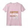La Tostatura del Caffè Risolve Tutto - Maglietta con Collo a V per gli Amanti della Tostatura del Caffè - Ideale per Baristi e Appassionati del Caffè