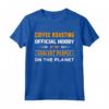 Divertente Tostatura Ufficiale Hobby Caffè - Maglietta Torrefazione Caffè per Amanti della Tostatura - Regalo Ideale per Compleanni e Natale