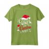 Caffè Vino E Spirito Natale Tostatura Cheers Maglietta - Design Natalizio Divertente per Feste - Ideale per Capodanno