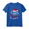 Caffè Vino E Spirito Natale Tostatura Cheers Maglietta - Design Natalizio Divertente per Feste - Ideale per Capodanno