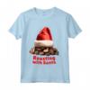 Chicchi di Caffè Tostatura con Babbo Natale - Natale Amore per Java Maglia a Manica - Regalo per Amanti del Caffè e Baristi
