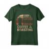 Scusa Caffè Tostatura Uomini - Divertente Maglietta per Barista con Frase Vintage - Adatta per Uomini e Ragazzi